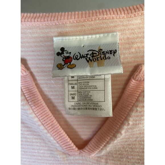 Vintage, Walt Disney World, graphic, Minnie Mouse knit, shirt, size medium - Picture 5 of 5